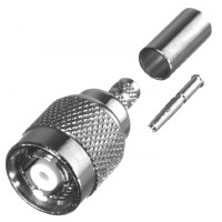 RP-1202-C RF Industries TNC Reverse Polarity Male Crimp Connector for Cable Group C