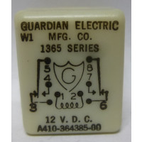 A410-364385-00 Guardian Relay 1365 Series 12vdc