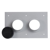 204673-2A CommScope 2-Port Wall/Roof Entry Panel with 4" Diameter Holes