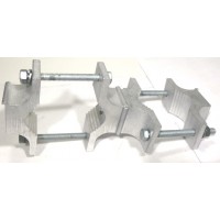 ASPA320 Andrew Pipe Mounting Kit for 1in to 2.8in (25.4 - 73 mm) OD Round Members