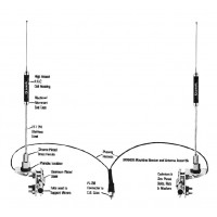 AV-528 Avanti Co-Phase Mobile CB Antenna Package (NOS/NIB) 