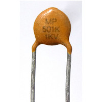 C102-500 Disc Capacitor .001uf 500v