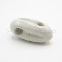 Ceramic Antenna Insulator 1-3/4" x 15/16" (Pull)