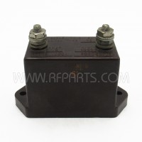 321-6 Cornell Dubilier Vintage Molded Mica Capacitor .0001 mfd 5kvdc 0.5 Amps (Pull)