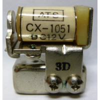 CX-1051 ATS Miniature SPDT RF Relay Switch 12 volt 390Ω (NOS)