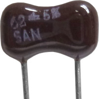 DM15-62 Mica Capacitor 62pf 500v 