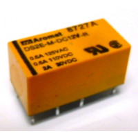 DS2E-M-DC12V-R Aromat DPDT 12v Reverse Polarity Relay (NOS)