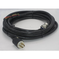 POWER CORD, Removed from  Henry 3000D Amplifier 8/4-220  31 FOOT 8/4 Wire with Hubbell 231A connectors