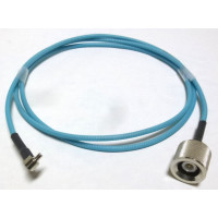 E036A-QDSSB-1M5-MT Pre-Made Heliax Cable Assembly, 4.92 foot (1.5 metres), QDS Male to SMB Male, Andrew