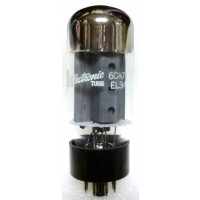 EL34 / 6CA7FB GE Power Amplifier Pentode USA - "Fat Boy" (NOS)