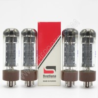 EL34 / 6CA7 Svetlana Power Amplifier Pentode Tube Matched Quad (4) (NOS/NIB)