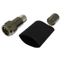 EZ-600-NM-75 Times Microwave Type-N Male Crimp Connector for LMR®600-75 Cable