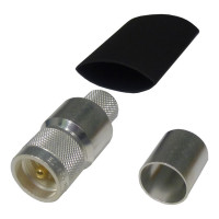 EZ-600-UM Times Microwave UHF Male Crimp Connector for LMR®600 Cable (NOS)