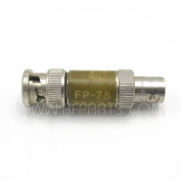 FP-75 Texscan (Trilithic) 75 Ohm 15dB BNC Male/Female Attenuator (Pull)
