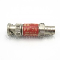 FP-75 Texscan (Trilithic) 75 Ohm 20dB BNC Male/Female Attenuator (Pull)