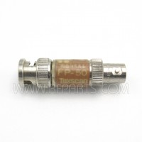 FP-50 Texscan (Trilithic) 50 Ohm 10dB BNC Male/Female Attenuator (Pull)