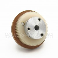 Geared Shaft Coupler with Adjustable Rubber Separator (Pull)