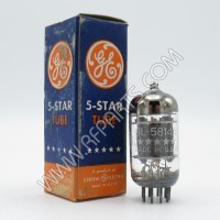 5814 GE 5-Star, Medium-Mu Double Triode Tube (NOS/NIB)