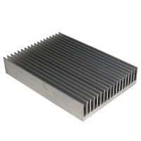 HS100-6.5  Heatsink Aluminum 5-3/8" wide x 6-3/8" Long
