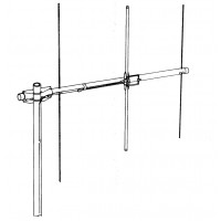 203S Telex / Hy-Gain 2 Meter / 3 Element Yagi Beam Antenna (NOS)
