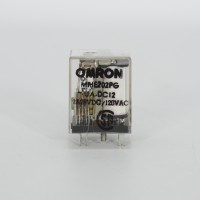 MHE202PG-UA-DC12 Omron DPDT Relay, 28V DC, 120V AC, NSN:6130-01-282-6243 (NOS)