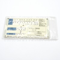 4400-SR Bird Vintage VSWR Slide Rule Forward vs. Reflected Power (Pull)