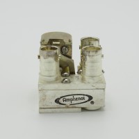 315-010002-3 Amphenol Coax Relay SPDT 26vdc (3) BNC Female (Pull)