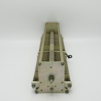 153-516-3 Johnson Air Variable Capacitor, Dual Section, 25-75pf, 9kv, Spacing: 0.250”, 15 plates per section (Pull)
