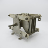 CX62C Barker & Williamson H.D. Variable Capacitor, Butterfly, 20-65pf 9kv 0.22" gap 8 plates (Pull)