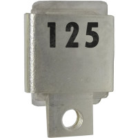 J101-125 FW Metal Cased Mica Capacitor Case A 125pf 350v (NOS)