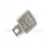 J101-240 Semco Metal Cased Mica Capacitor Case B 240pf 350 (NOS)