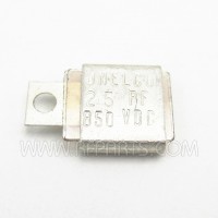 J101-25 Unelco Metal Cased Mica Capacitor Case A 25pf 850v (NOS)