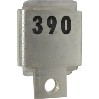 J101-390 FW Metal Cased Mica Capacitor Case A 390pf 350v (NOS)