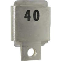 J101-40 FW Metal Cased Mica Capacitor Case A 40pf 350v (NOS)