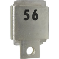 J101-56 FW Metal Cased Mica Capacitor Case A 56pf 350v (NOS)