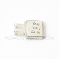 J101-56 Saha Metal Cased Mica Capacitor Case F 56pf 350v (NOS)
