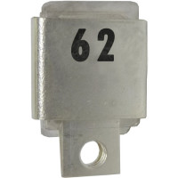 J101-62 Unelco / Semco Metal Cased Mica Capacitor Case A 62pf 350v (NOS)
