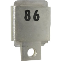 J101-86 Unelco Metal Cased Mica Capacitor Case A 86pf 350v (NOS)