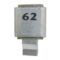 J602-62 FW Metal Cased Mica Capacitor 62pf 250v (NOS)