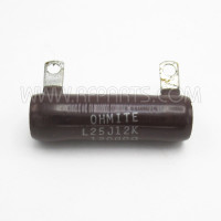 L25J12K Ohmite Wirewound Resistor 12K ohm 25 watt (Pull)
