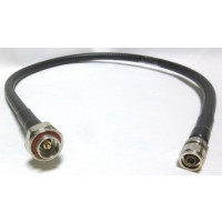 L4A-PNMDM-3 Andrew Pre-Made Cable Assembly, 3 ft LDF4-50A w/Type-N Male Connector & 7/16 DIN Male Connectors