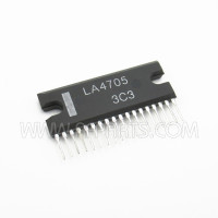 LA4705 Sanyo 15W 2-Channel BTL AF Power Amplifier for Car Stereos (NOS)