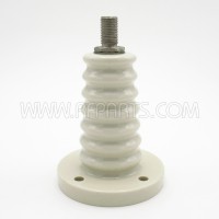Glazed Ceramic Conical Threaded Standoff (Pull)