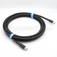 25 foot LDF4-50A Cable Assembly with RFU502-H1 Connectors Installed on Both Ends
