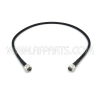 3' LMR®400 Cable Assembly with Type-N Male Connectors 