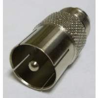 RFP7530 UHF Male PUSH-ON (PL259) to UHF Female (SO239) IN Series Adapter