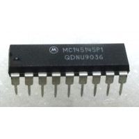 MC145145P1 Motorola 4–Bit Data Bus Input PLL Frequency Synthesizer (NOS)