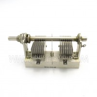 MCD-100-M Hammarlund Duel Section Air Variable Capacitor 8-100pf 1Kv (NOS)