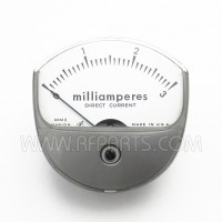 MM2 Marion Panel Meter 0-3 Milliamperes DC (Pull)