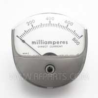 MM2 Marion Panel Meter 0-800 Milliamperes DC (Pull)